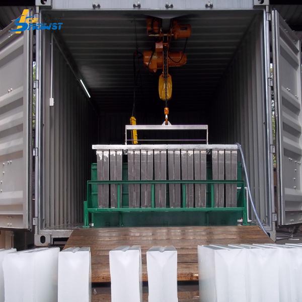 Quality OEM 5Ton Containerized Block Ice Machine Ice Block Making Plant for sale