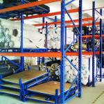 A19: Foldable Stacking rack Demountable Stacking rack for Canvas Textile Rolls