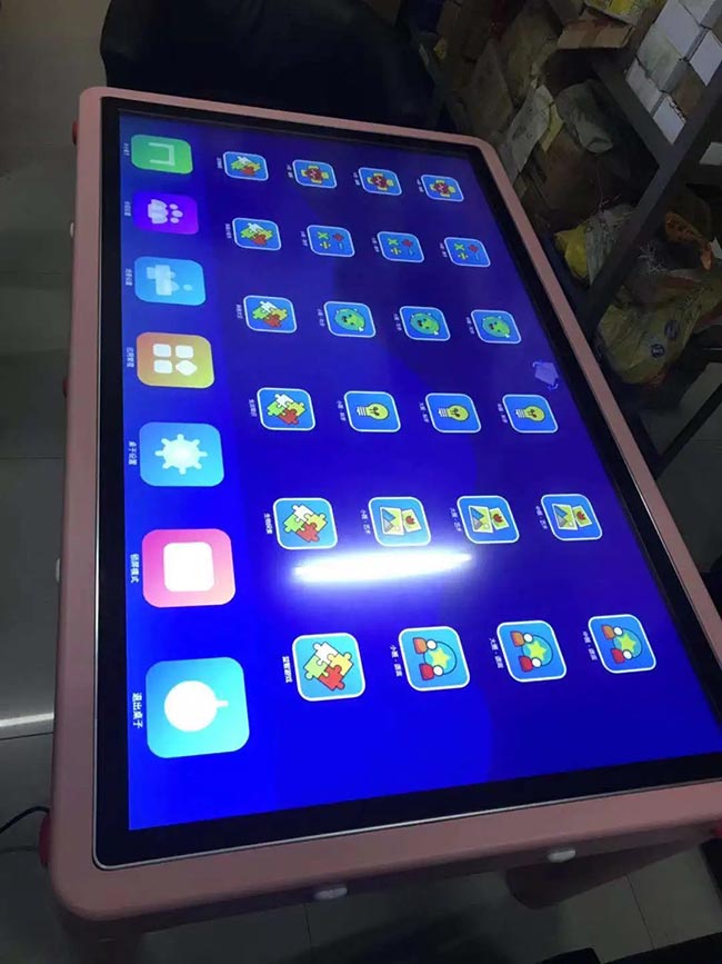 Smart Touch Interactive Screen Table Capacitive Multimedia Touch Table All In One Touch Screen Coffee Table