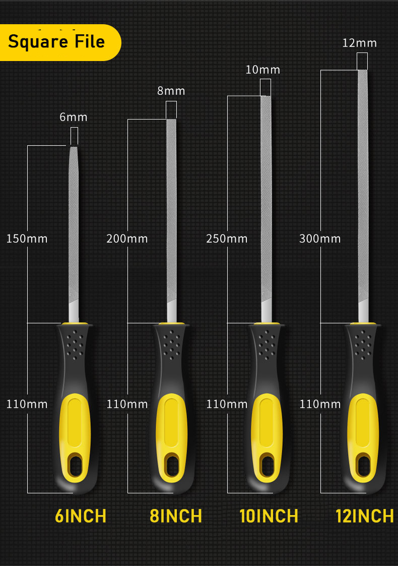Types of Hand Files Triangular Steel Files