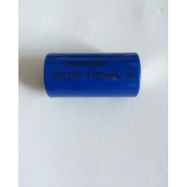 CR123A LiMnO2 Batteries 3.0V 1400mAh 1500mAh Lithium Battery UL CE