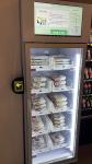 Smart Fridge Vending Machine With Microeaves For Hot Food Meal.Snack Drink Salad