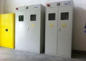 China Auto Alarm Laboratory Storage Cabinets Rustproof Epoxy Coating on sale