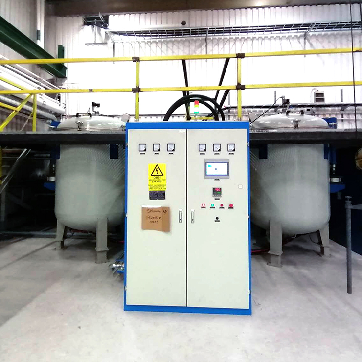 2800C large-scale carbon material structural products C/C composite products vertical vacuum graphitization furnace