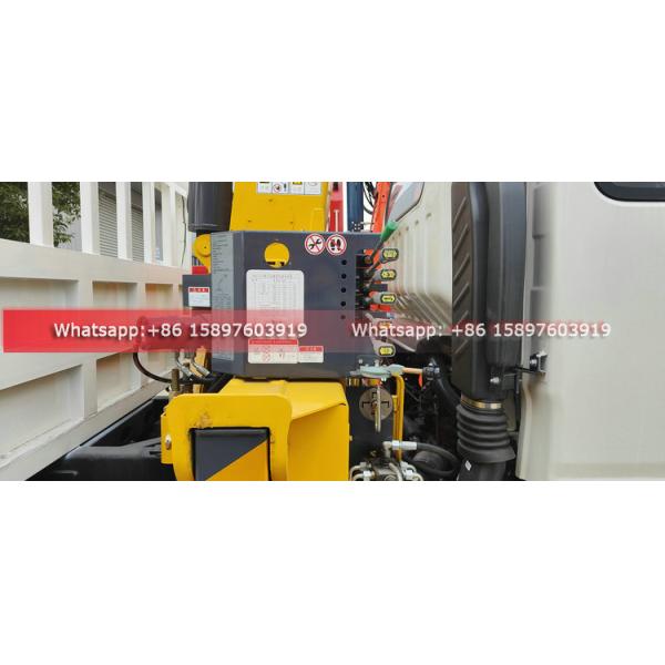 140HP to 168HP 4x2 JAC Truck Mounted Crane 5Tons Lifting Capacity