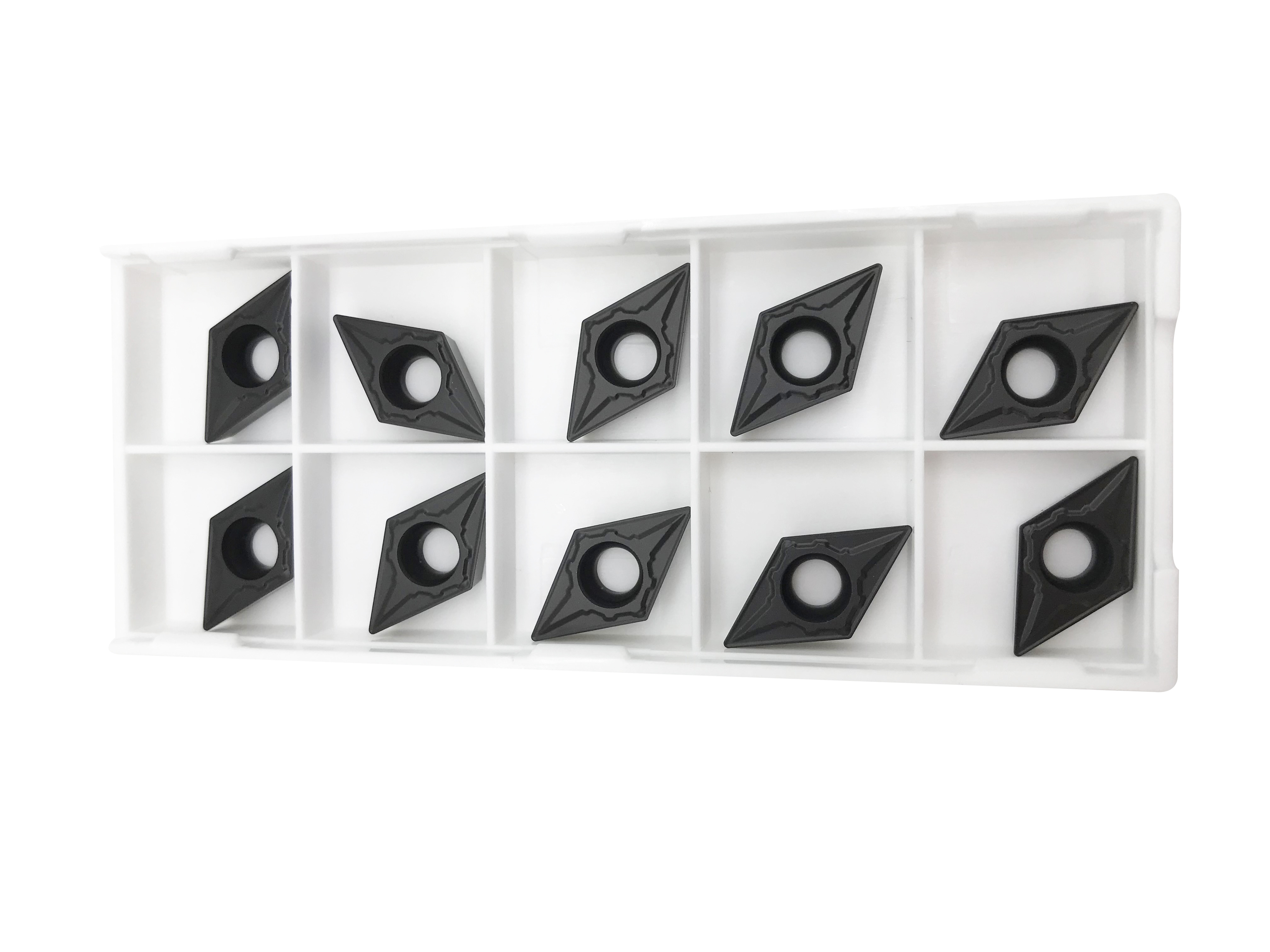 DCMT11T304/08 Turning Tools CNC Lathe Machine Carbide Inserts Imported Coating