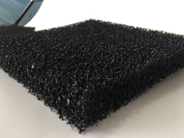 Quality 2mm 30PPI Foam Filter Material , RoHS Activated Carbon Foam Sheet for sale