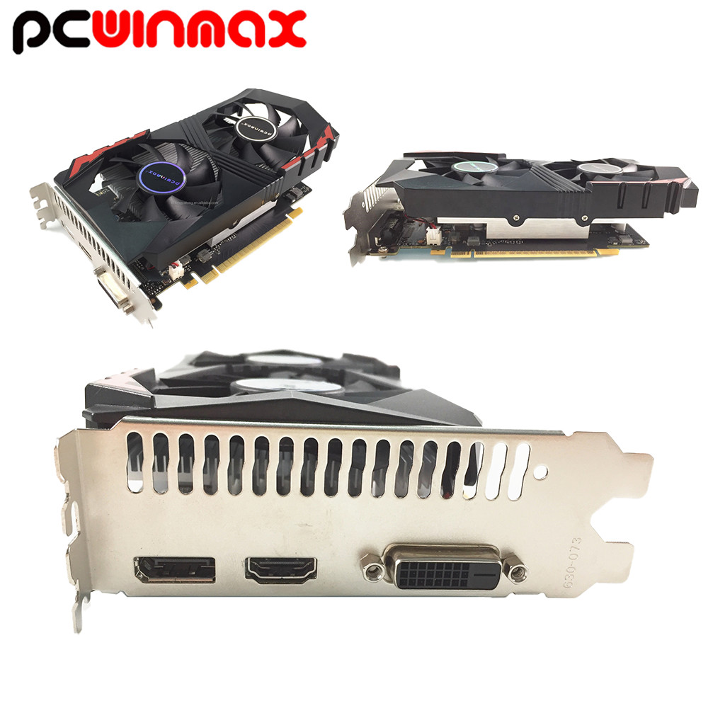 For Gigabyte GTX 1050 Ti D5 4G Gpu Pc Gaming Graphics Card Support Gtx 1050 Ti 4gb GDDR5 Cooling Fan