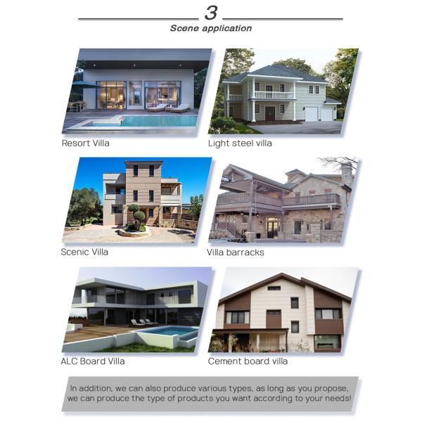 China High Quality Standard Light Prefabricated Gauge Steel Frame Modern Prefabricated Villa