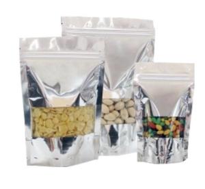Metallic Resealable Poly Small Aluminum k Large Smell Proof Mylar Bags With Window