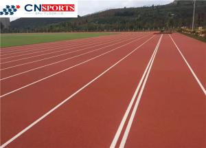 Buy cheap Anti Slip PU Running Track , 0.4Mpa Synthetic Running Track product