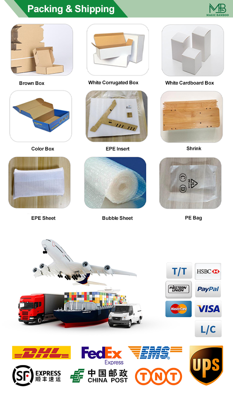 Stable Design Non-Slip Bamboo Bathroom Mat with Customized Logo and CE / EU Certificate