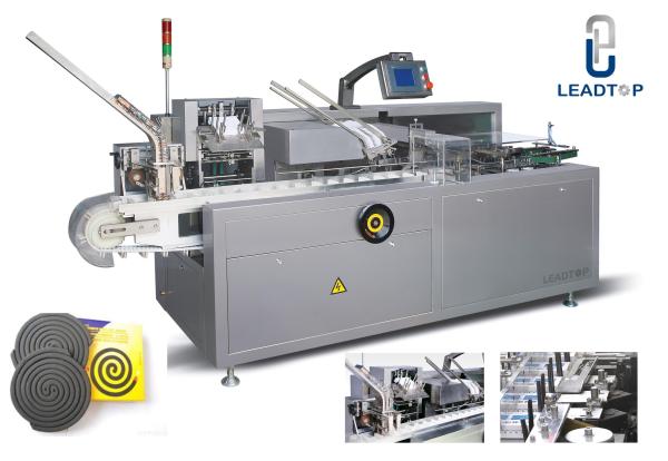 Quality Mosquito Coil Packing Automatic Cartoning Machine Servo Motor System for sale