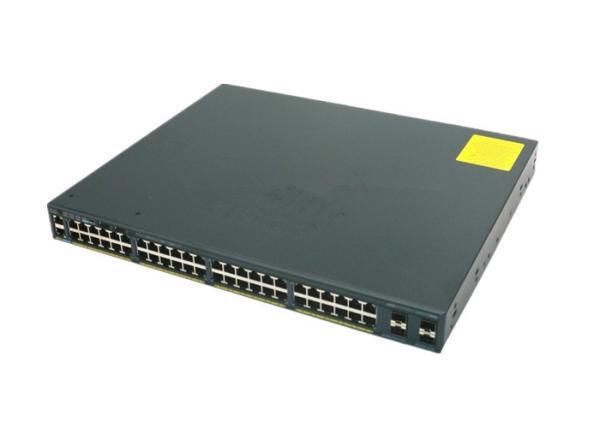 Quality Enterprise Grade POE Network Switch 48 Port 10/100M C2960 Series WS-C2960+48PST-S for sale