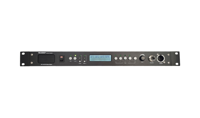 TELIKOU 2022 new wireless intercom system SKYLINE 100 16 users full duplex for event Professional Audio, Video & Lighting