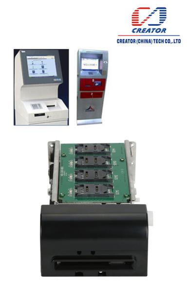 Quality Fast Motorized Card Reader For Access Control Terminals , Kiosk Smart Card Reader for sale