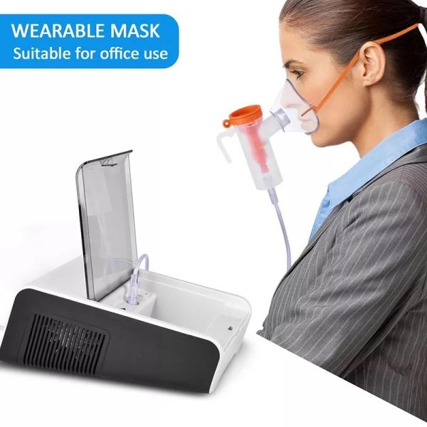 Quality Medical Adults Child Portable Nebulizer Machine Noiseless Baby Inhalator Compressor Nebulizer for sale