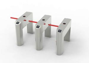304 Stainless Steel Drop Arm Turnstile , 3 Arm Turnstile For Kindergarden