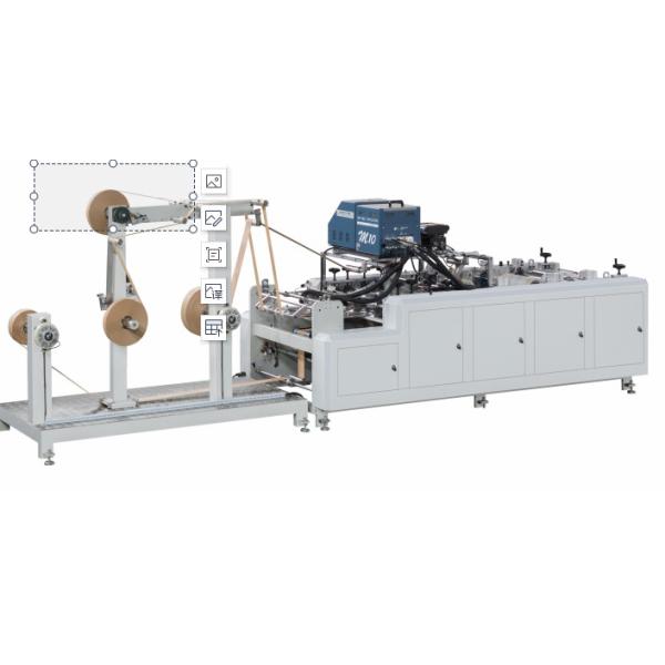 180 Pcs/Min Kraft Bag Making Machine 12mm Kraft Paper Bag Machine