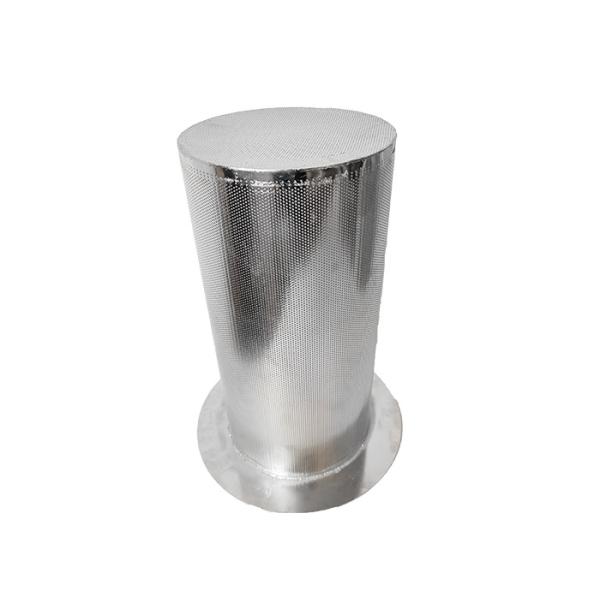 304 / 316L 15 Cm Diameter Perforated Stainless Steel Pipe For Filter