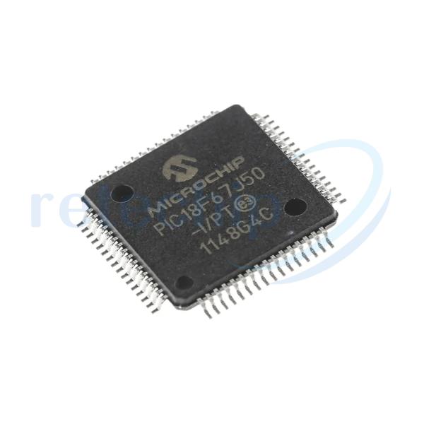 Quality PIC18F67J50-I/PT High-Performance, 1-Mbit Flash USB Microcontrollers 48 MHz 50 I/O 2V to 3.6V TQFP-64 for sale