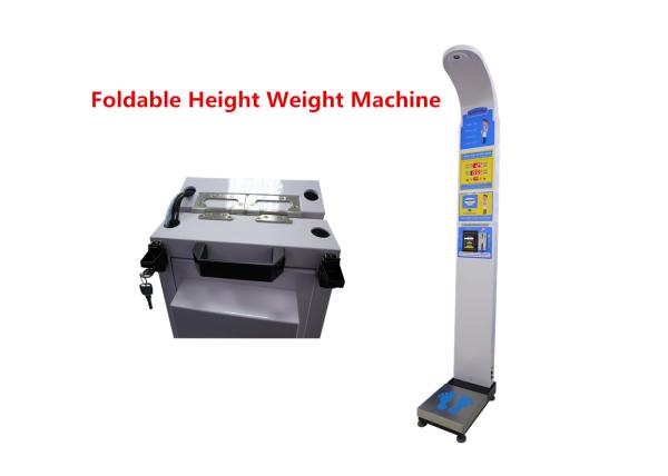 Quality Foldable Body Mass Index Scale , Weighing Scale With Height Measurement for sale