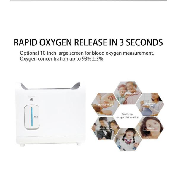 Machine Concentrator 93% Medical Oxygen Inhaler
