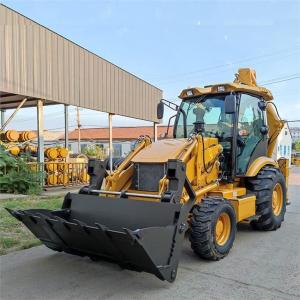 Buy cheap Heavy Machinery Front End Loader Backhoe With Front Bucket High Efficiency product