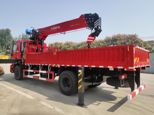 Quality 4-8 tons telescopic boom crane truck installation supports customization factory sales for sale