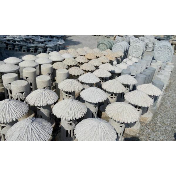 Hand Carved Japanese Stone Lantern