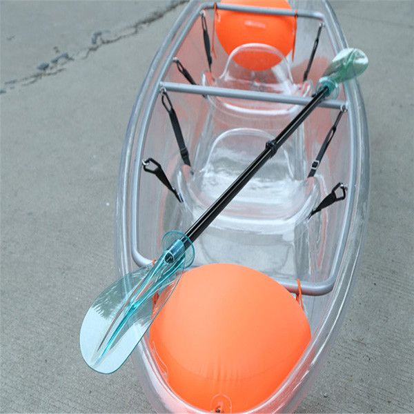 200kgs Loading Weight One Seater Kayak , Double Layer Small Boat Cruising