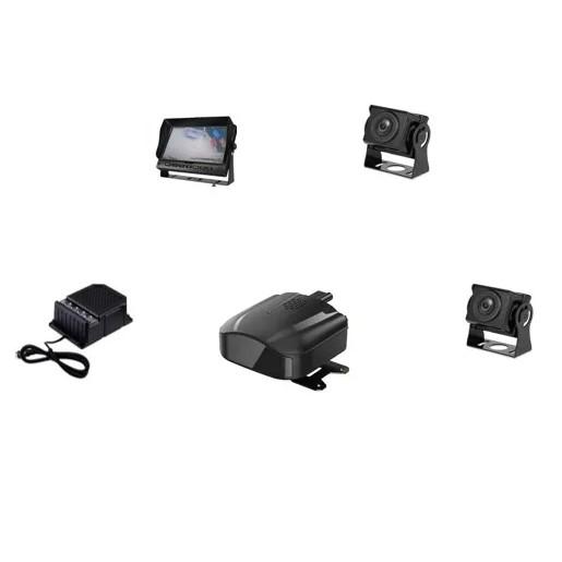 Quality RCM-DI3 bsd box All-in-one 2 channel mobile DVR with lighting alarm GPS WIFI 4G 12-36V for sale