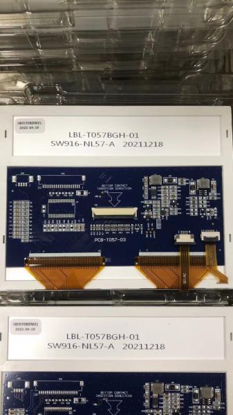 Quality 5,7Inch 640 X 480 Lcd Touch Screen Display JB0570BDM21 4 Wire Resistive Touch Industry Use for sale