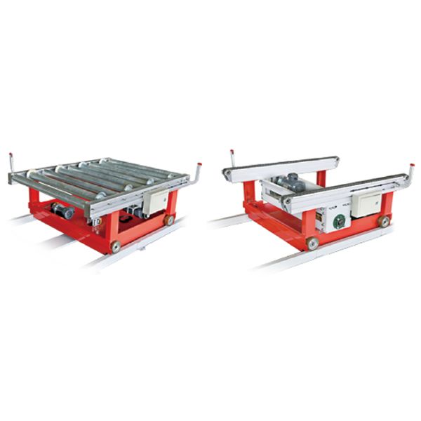 Two Way Radio Shuttle Cart And Carrier ASRS Automatic Storage And Retrieval System Pallet Runner Rack System