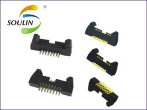 Buy cheap Waterproof Gold Plated Ejector Header Dual Row Right Angle Straight PC2.5 product
