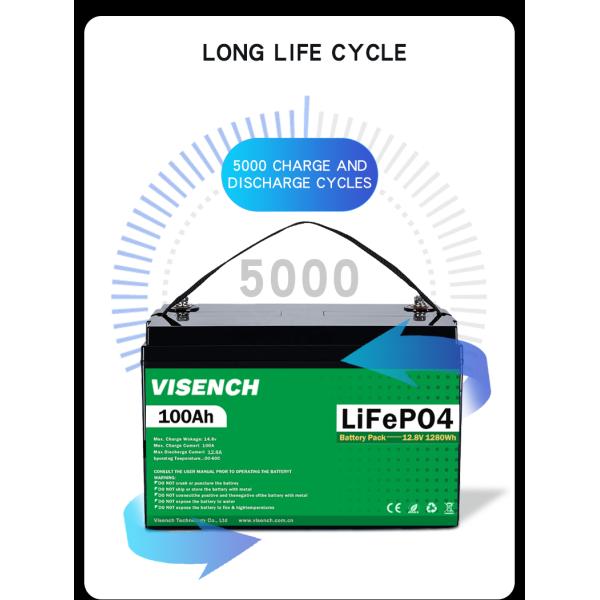 Visench Direct factory high quality lithium battery 12v 200ah for Energy Storage Battery