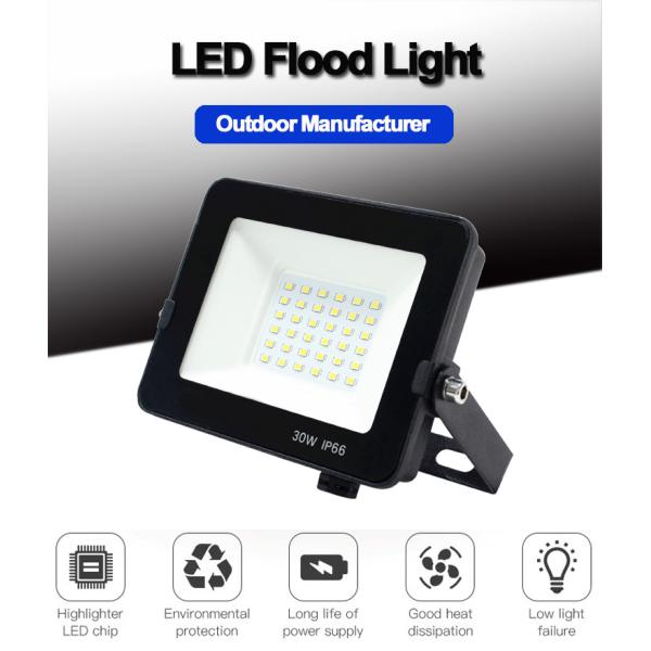 Passageway LED Slim Floodlight 3000lm 30W Led Floodlight SMD Slim Series
