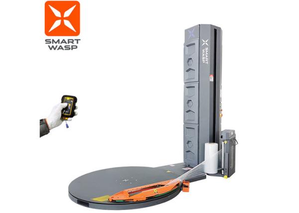 Quality Smart Wasp Fully Automatic Pallet Wrapping Machine With CE Certificate for sale