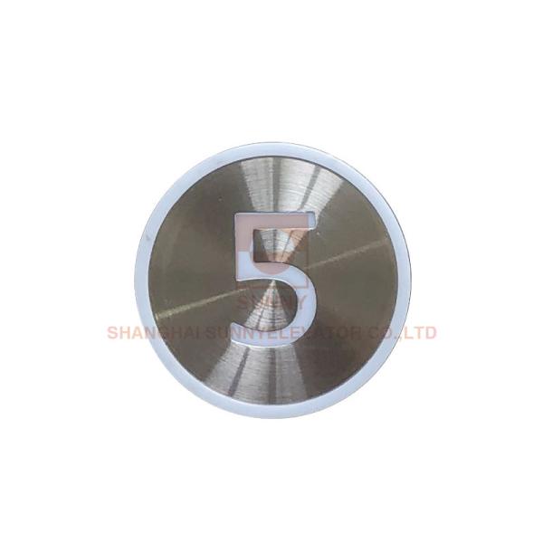 Quality Elevator Metal Push Button In Red / Green / White / Yellow / Orange for sale