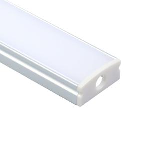 China Indoor Lighting Surface Aluminum Led Profile Milky White Diffuser on sale