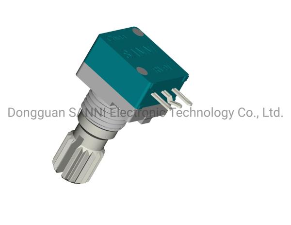 Quality RV9110N0 Rotary Potentiometer 9mm Single Unit Metal Shaft Sealed for sale