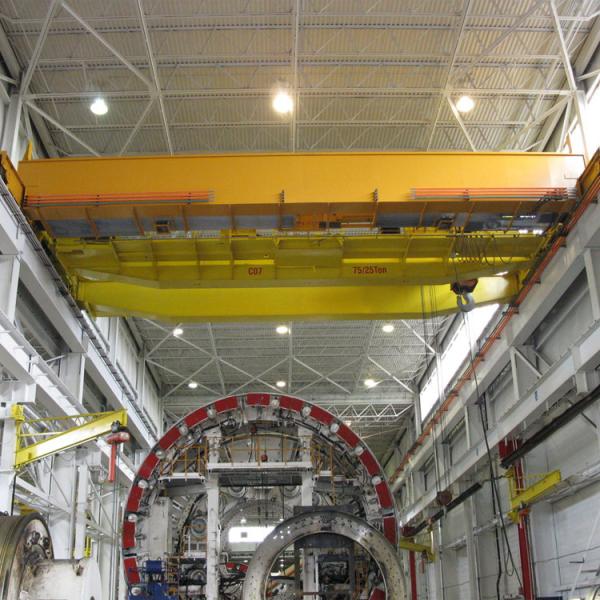Quality LH Model Remote Control Double Beams Electric Travelling Overhead Crane for sale