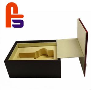 Large Size Recyclable Materials For Packing Wine Foam Lined Cardboard Boxes