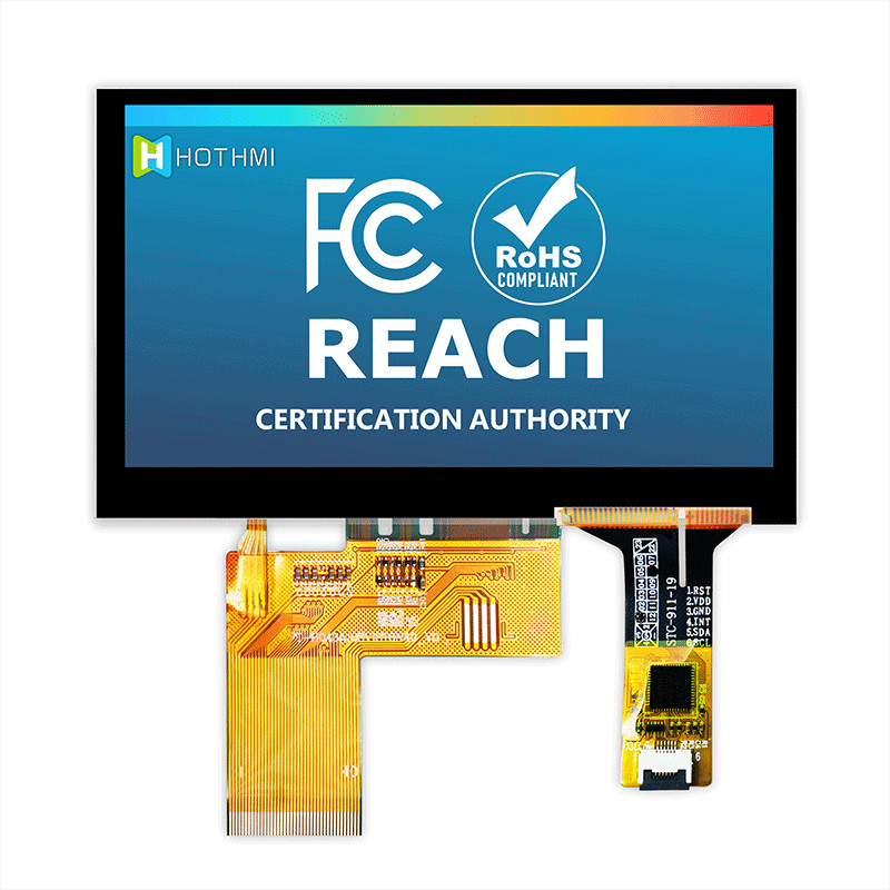 800x480 4.3 Inch TFT LCD Display Module Capacitive Touch Screen Module Pcap Monitor