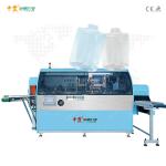 Automatic one color plastic round bottle screen printing machine.