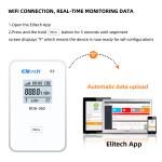 IP64 Wifi Temperature Data Logger GPRS Wireless Remote Humidity Monitor