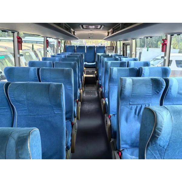ZK6876 24-39 Seater Used Buses Left Drive and Diesel Fuel Coach Bus