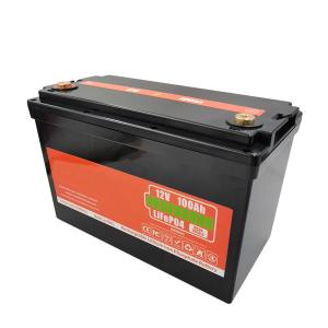 China 100Ah 12V LiFePO4 Rechargeable Battery 1800W Golf Cart Battery Lithium Battery on sale