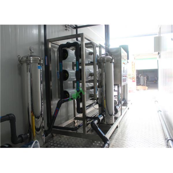 Containerized RO Water Purifier RO Water Purification With CIP Cleaning System