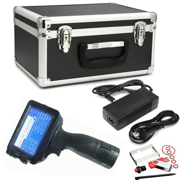 600dpi 5" LED Screen U2 Handheld Inkjet Marker , Portable Carton Inkjet Printer